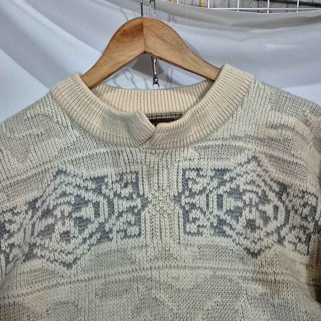 Brirish Taste 패턴 니트 상품이미지2