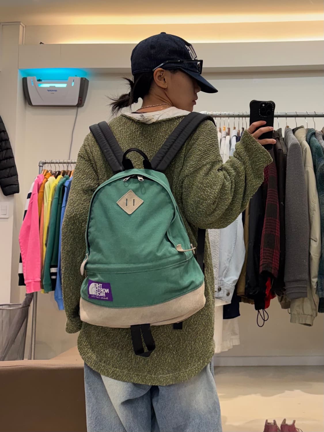 노스페이스 퍼플라벨 데이팩 그린 상품이미지7