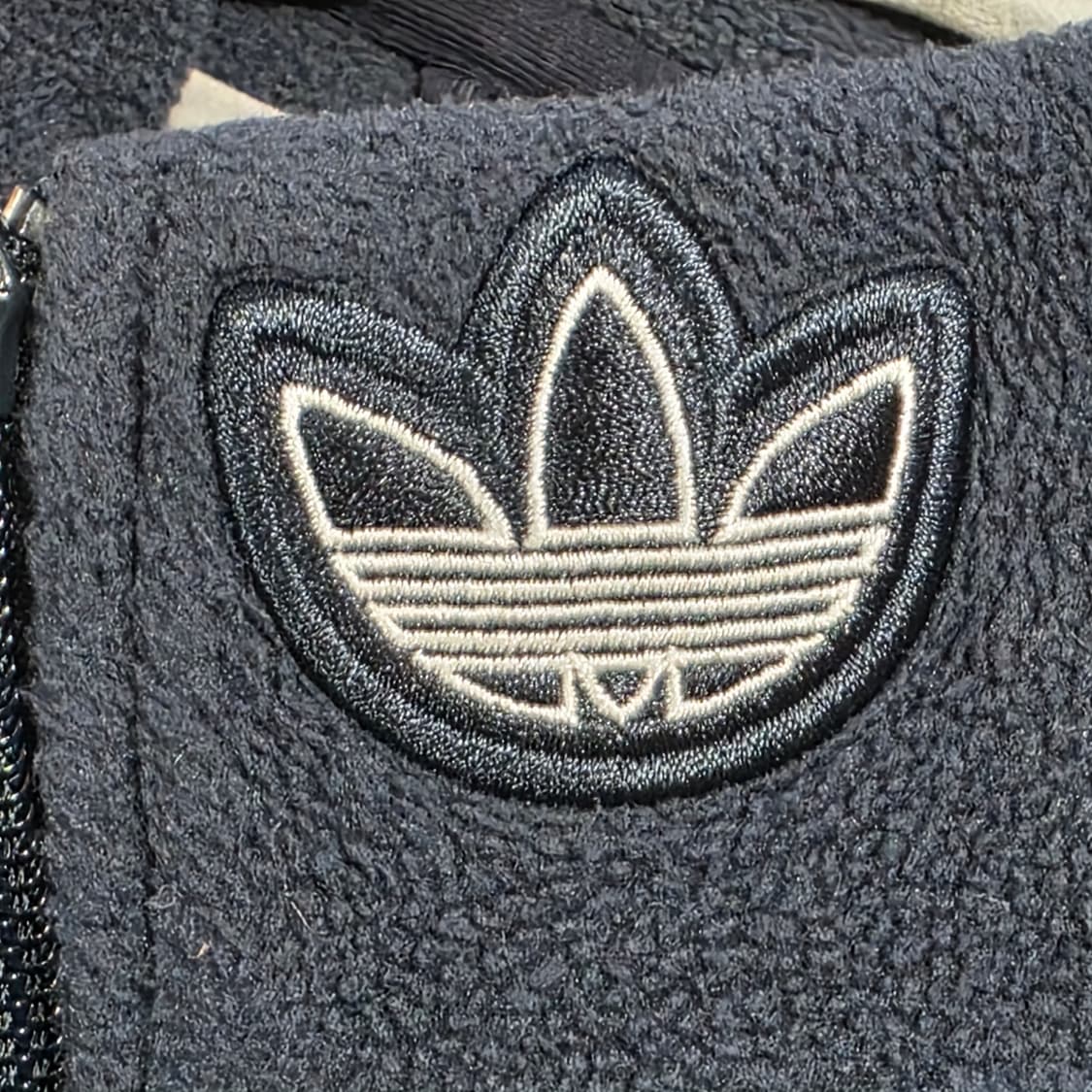 0157 아디다스 발란타 트랙탑 폴라 플리스 맨투맨 반집업 XL 상품이미지6