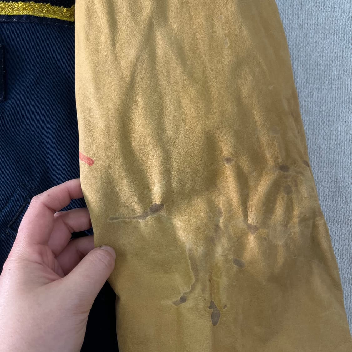 100 폴로 랄프로렌 데이비슨 풋볼 바시티 자켓 상품이미지8