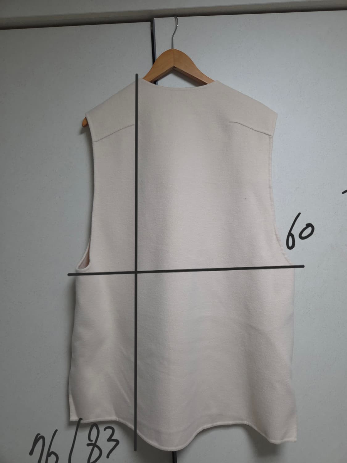 코스 COS 울 베스트 핸드메이드조끼 상품이미지3