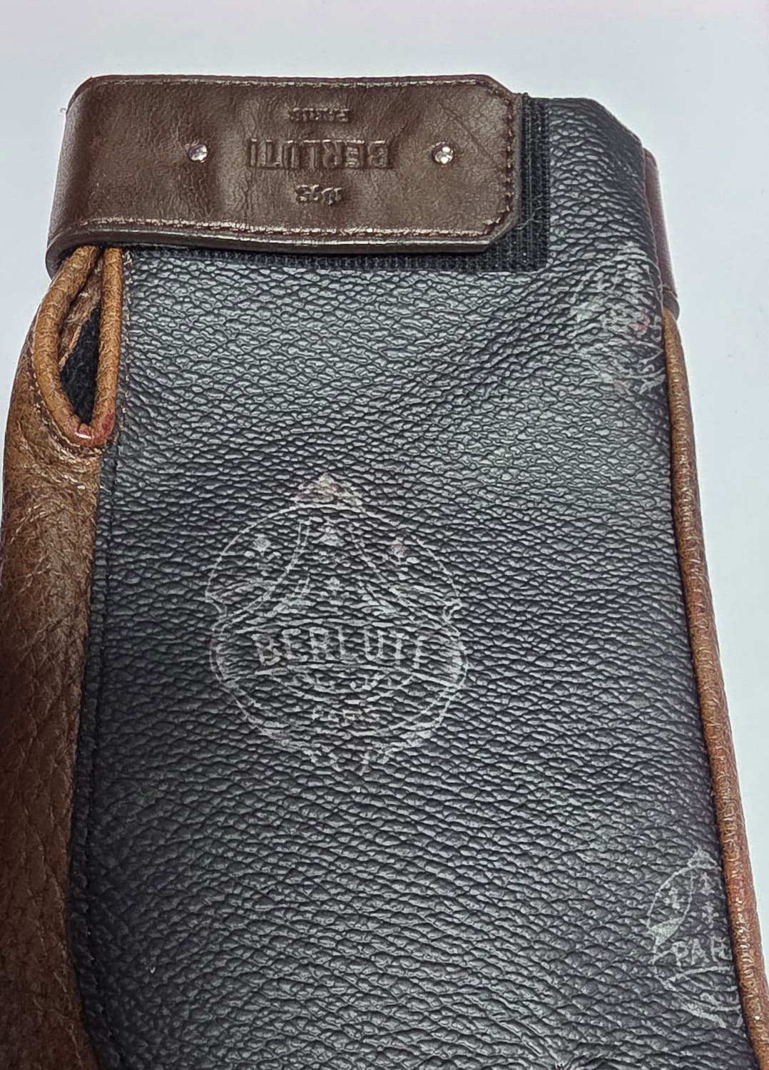 벨루티 berluti 시그니처 캔버스&램스킨 장갑!!! 상품이미지3