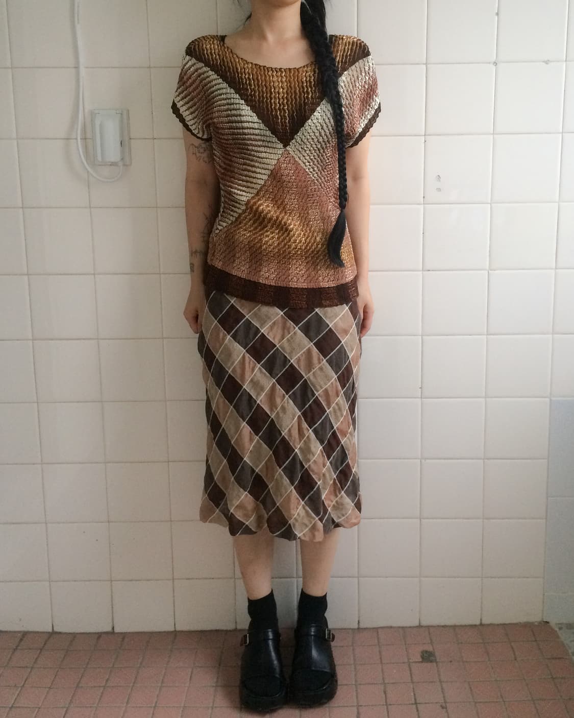 Shirring point long shirt 상품이미지5