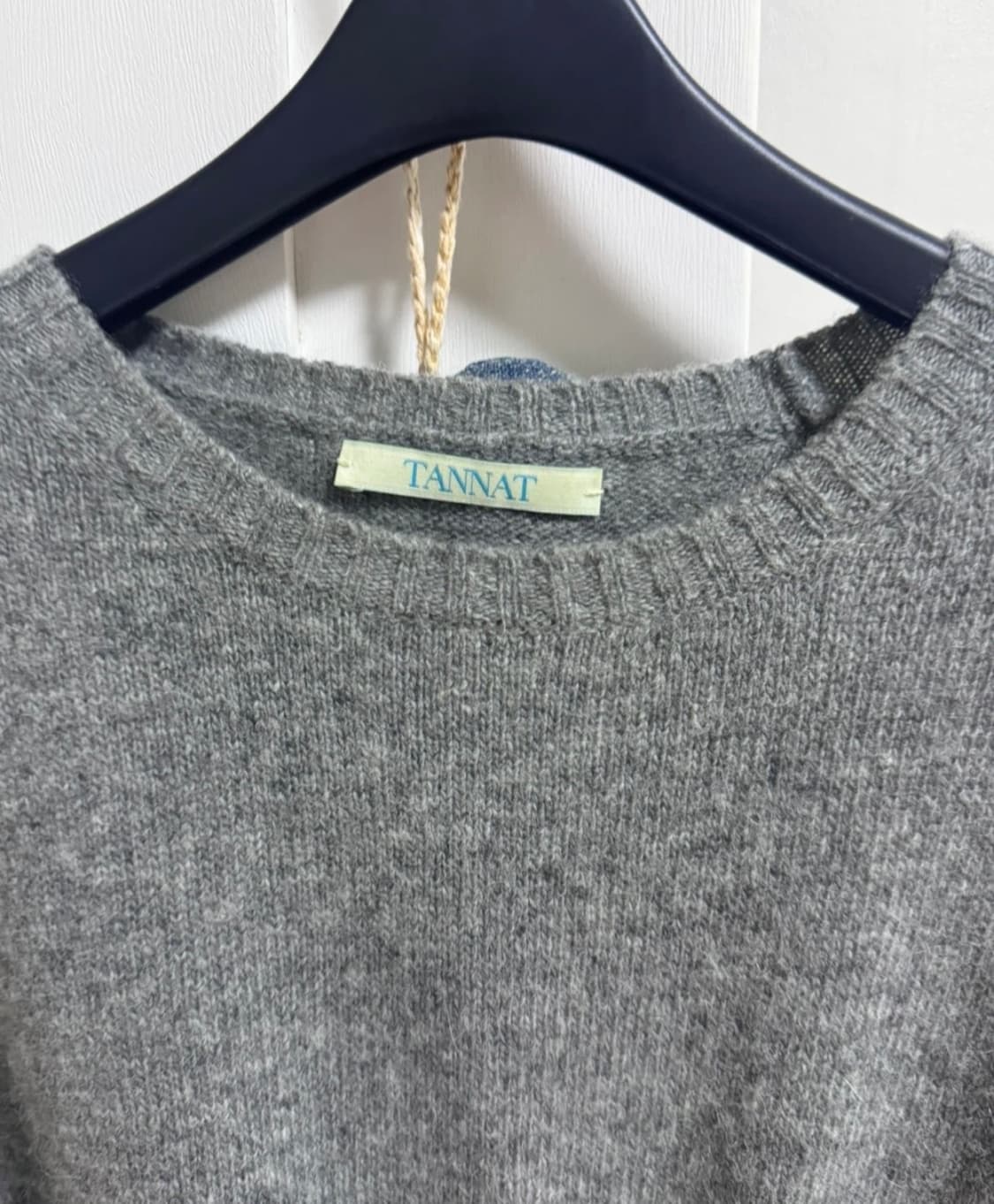 타낫 크루넥니트 그레이 상품이미지2