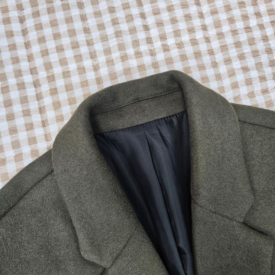 마인드브리지 울 캐시미어 롱코트 남자100 상품이미지2