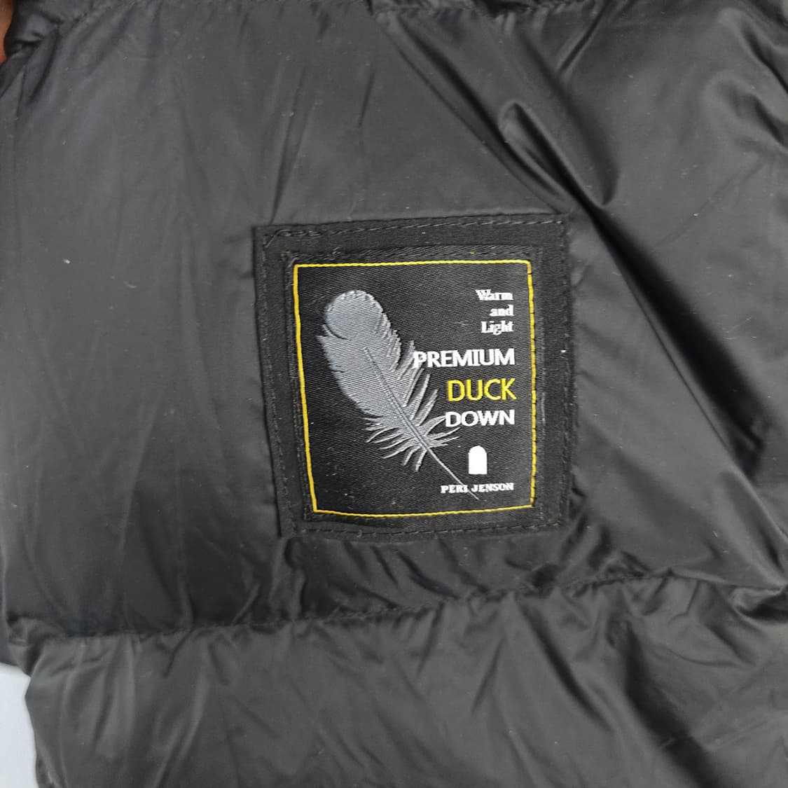 페리젠슨(PERI JENSON) 덕다운 롱패딩 100 상품이미지7