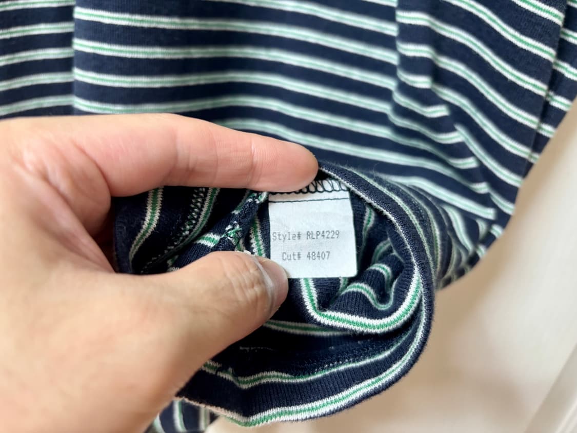 폴로 진스 랄프로렌 미제 스트라이프 면 니트 상품이미지4