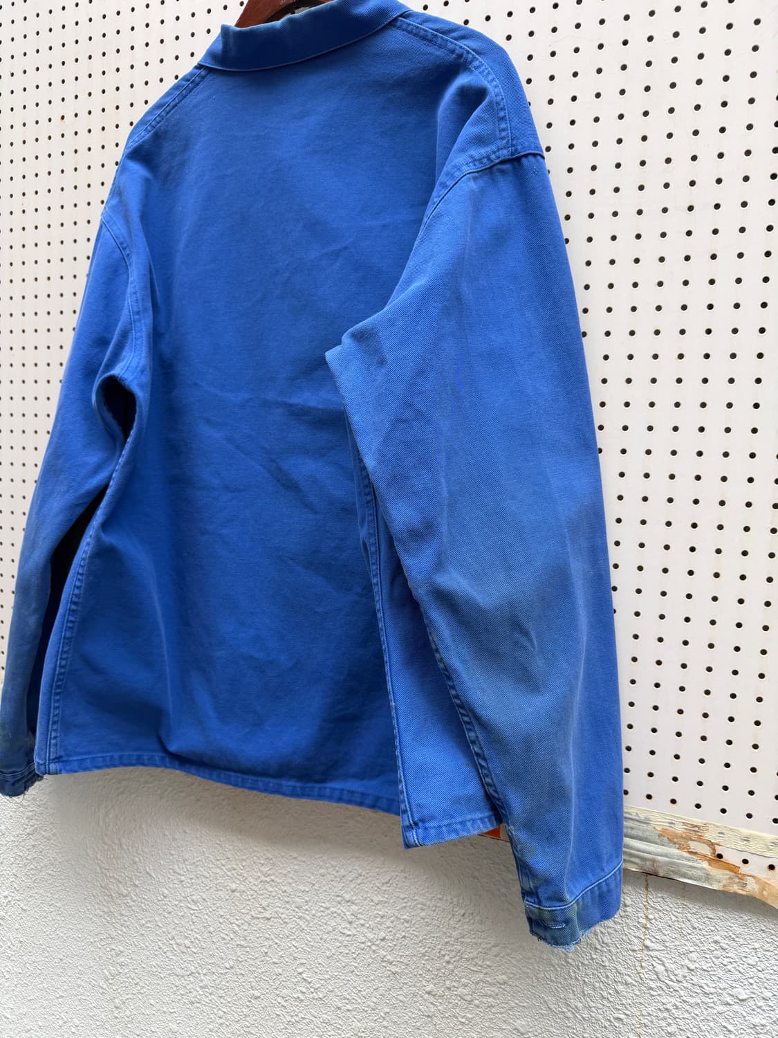 (BIG SIZE)WASHED BLUE OLD 빅사이즈 프렌치워크자켓 상품이미지10