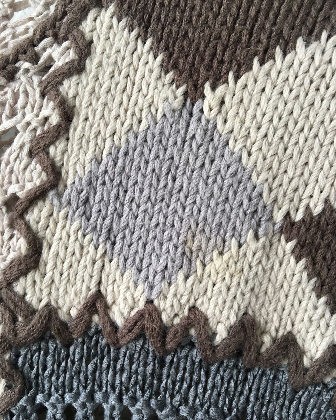 Pattern mixed knit 상품이미지5