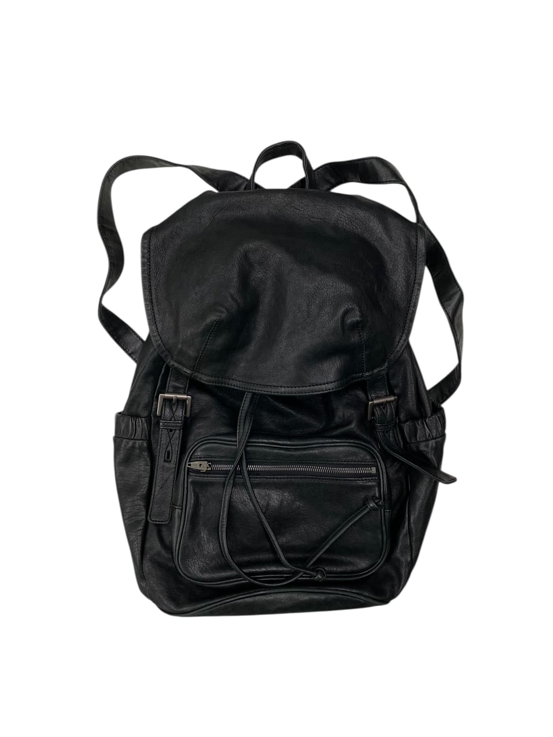 빈티지 베지터블 블랙백팩 상품이미지1