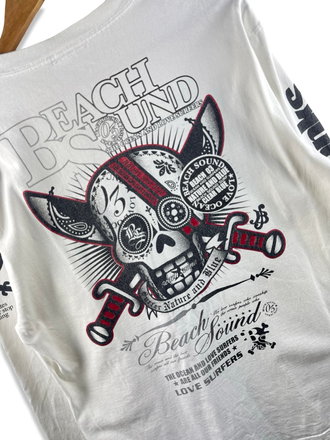 Beach Sound X 원피스 스컬 롱슬리브2167 상품이미지5