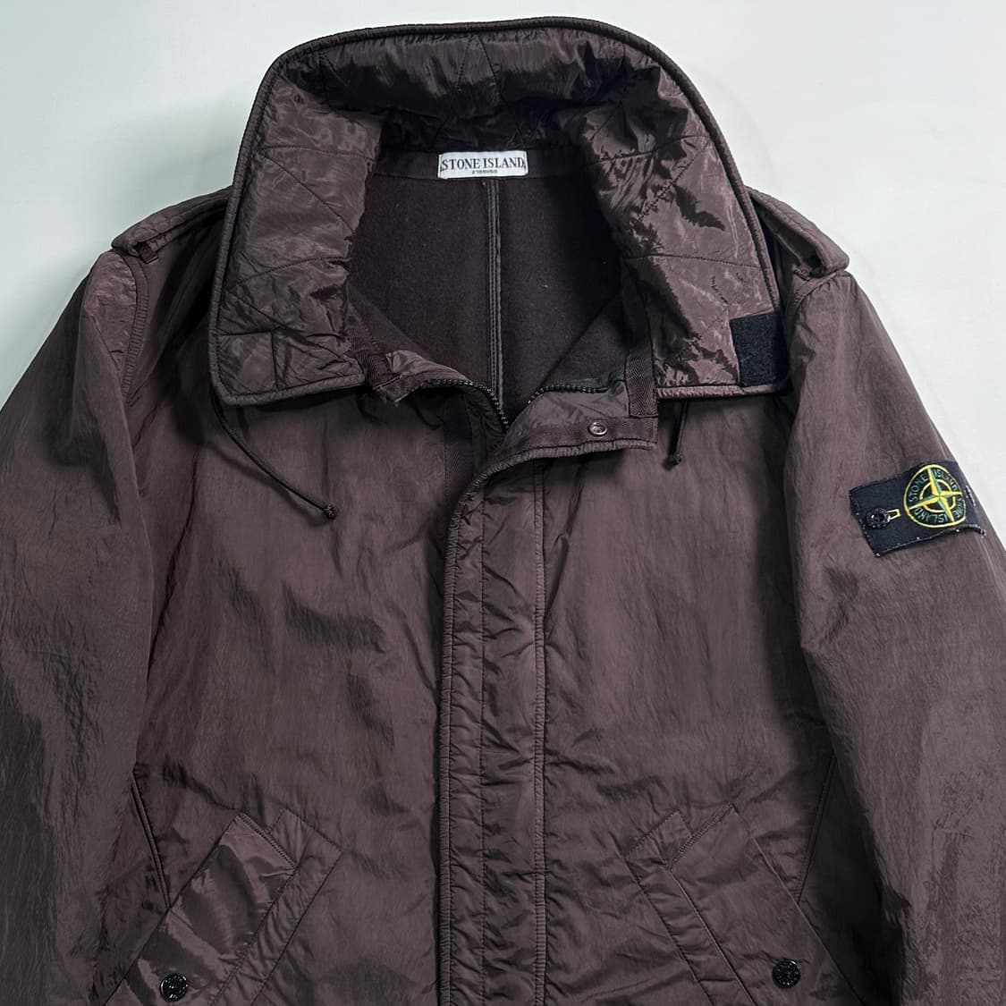 스톤아일랜드 브라운 나일론 자켓 상품이미지3