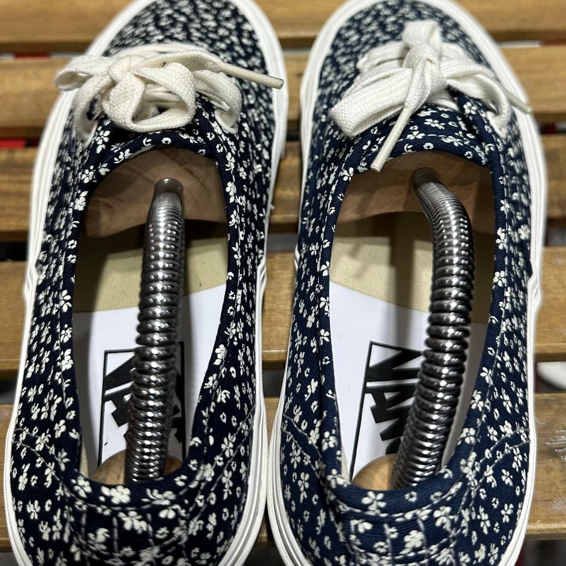 245) VANS 반스 운동화 여성 여자 신발 어센틱 플라워 상품이미지5