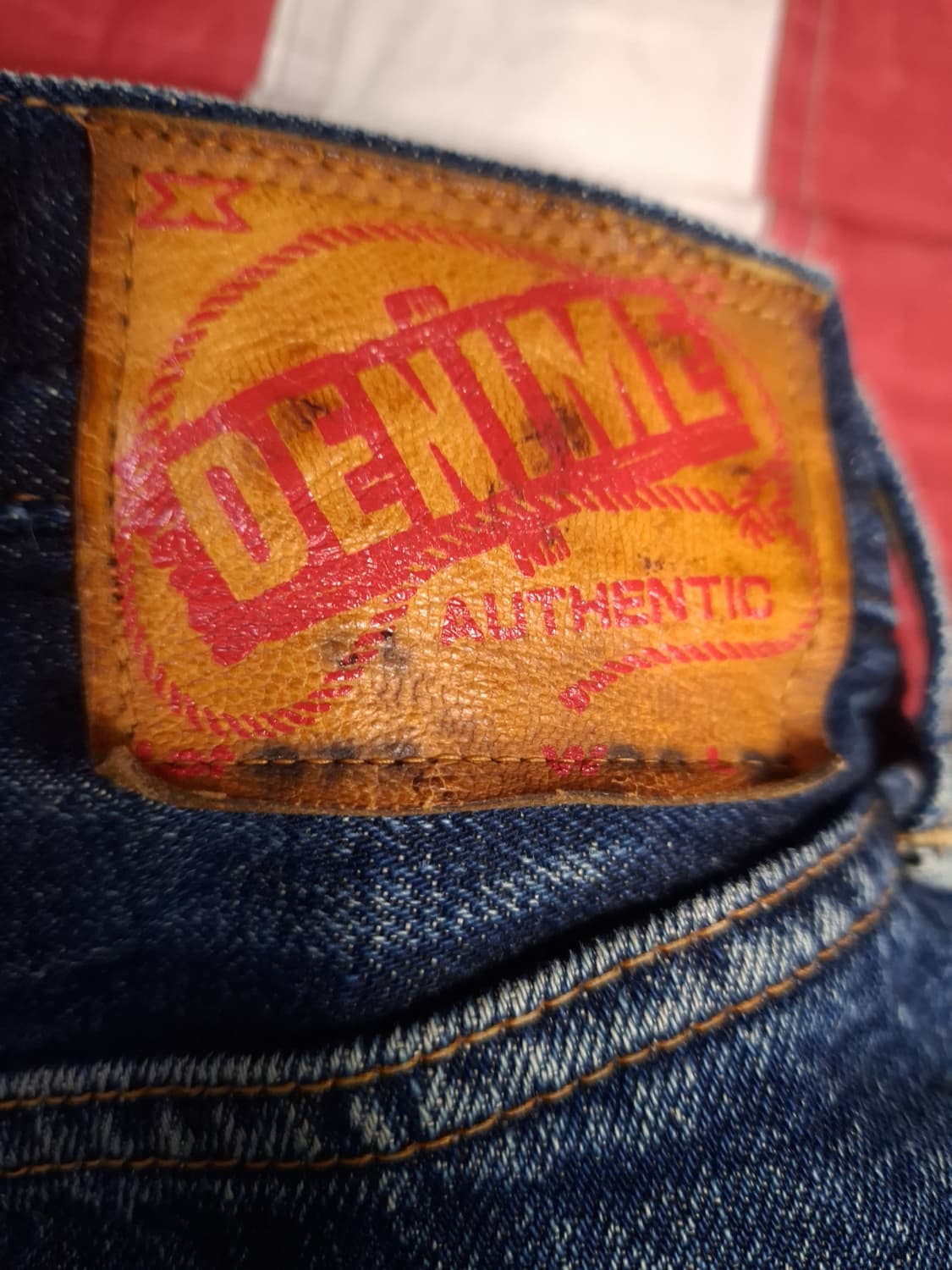 오리지날 일본판 드님 722 셀비지 데님진 상품이미지2