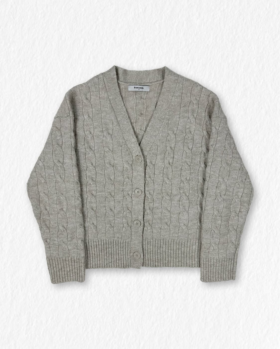 에잇세컨즈 케이블 니트 가디건 상품이미지1