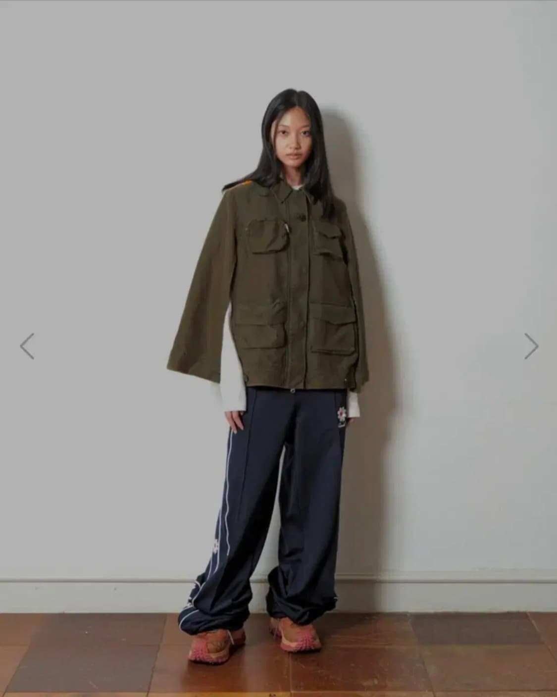 (새상품) 로레일즈 24safari cape 자켓 Free 상품이미지3