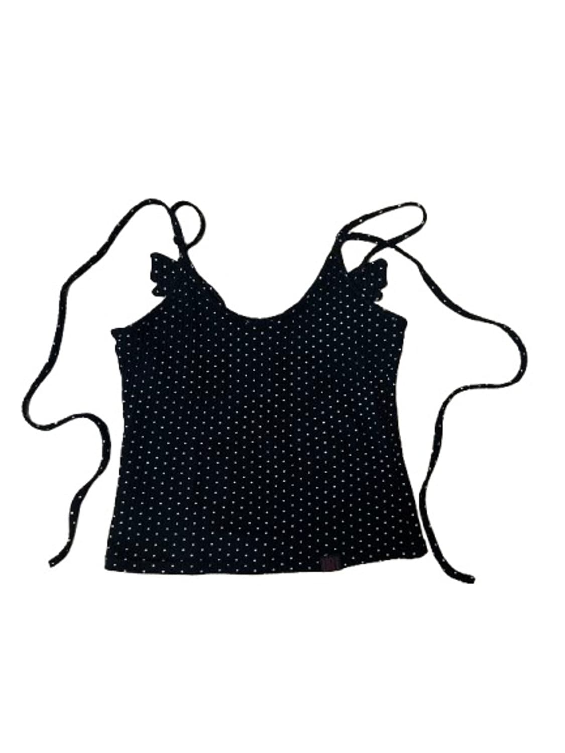 Toh 도트 블랙 나시 상품이미지1