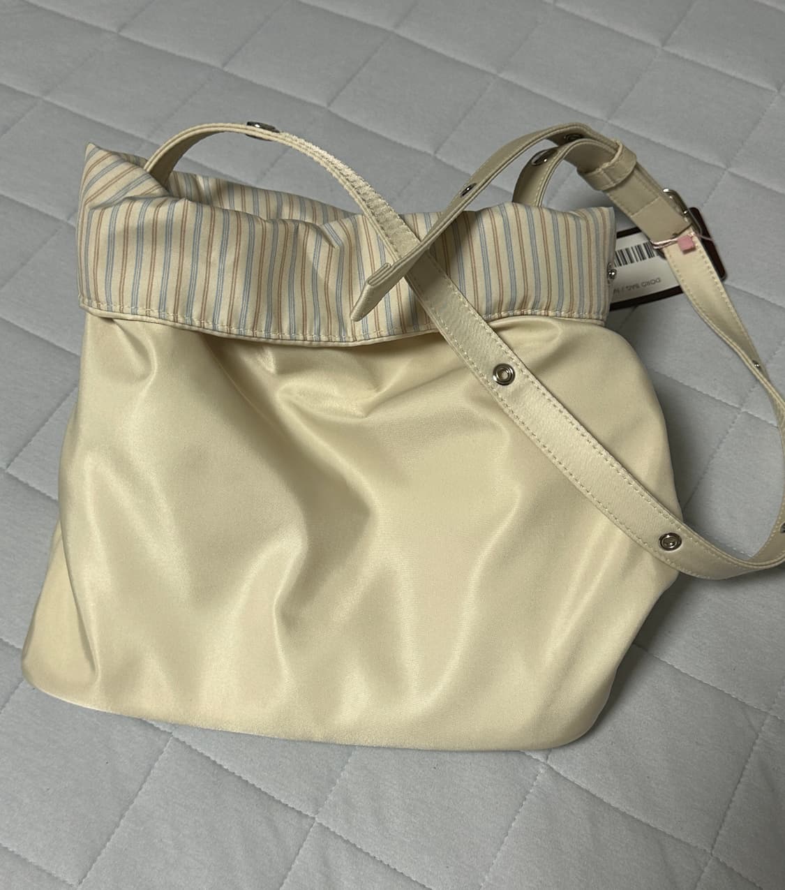 혜키 hyeki 도로백 아이보리 새상품 판매합니다. 상품이미지6