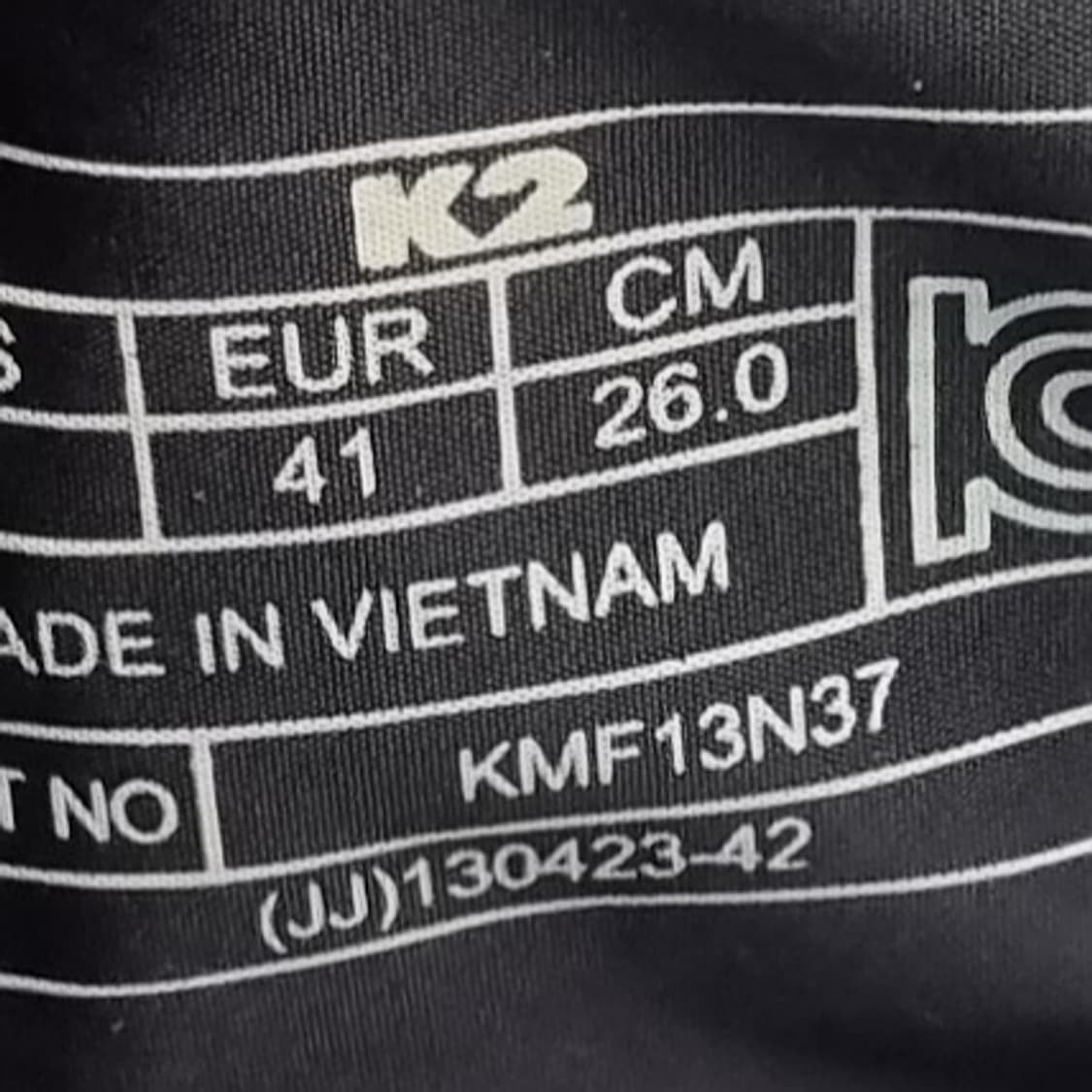 K2 남성 패딩 부츠260 상품이미지6