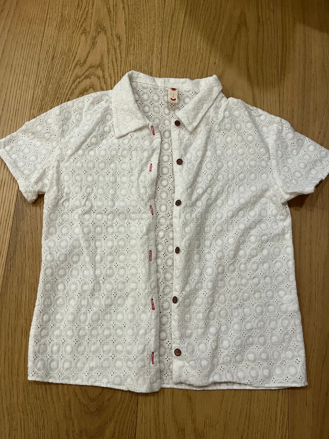 빈티지 여성 반팔 셔츠 상품이미지2