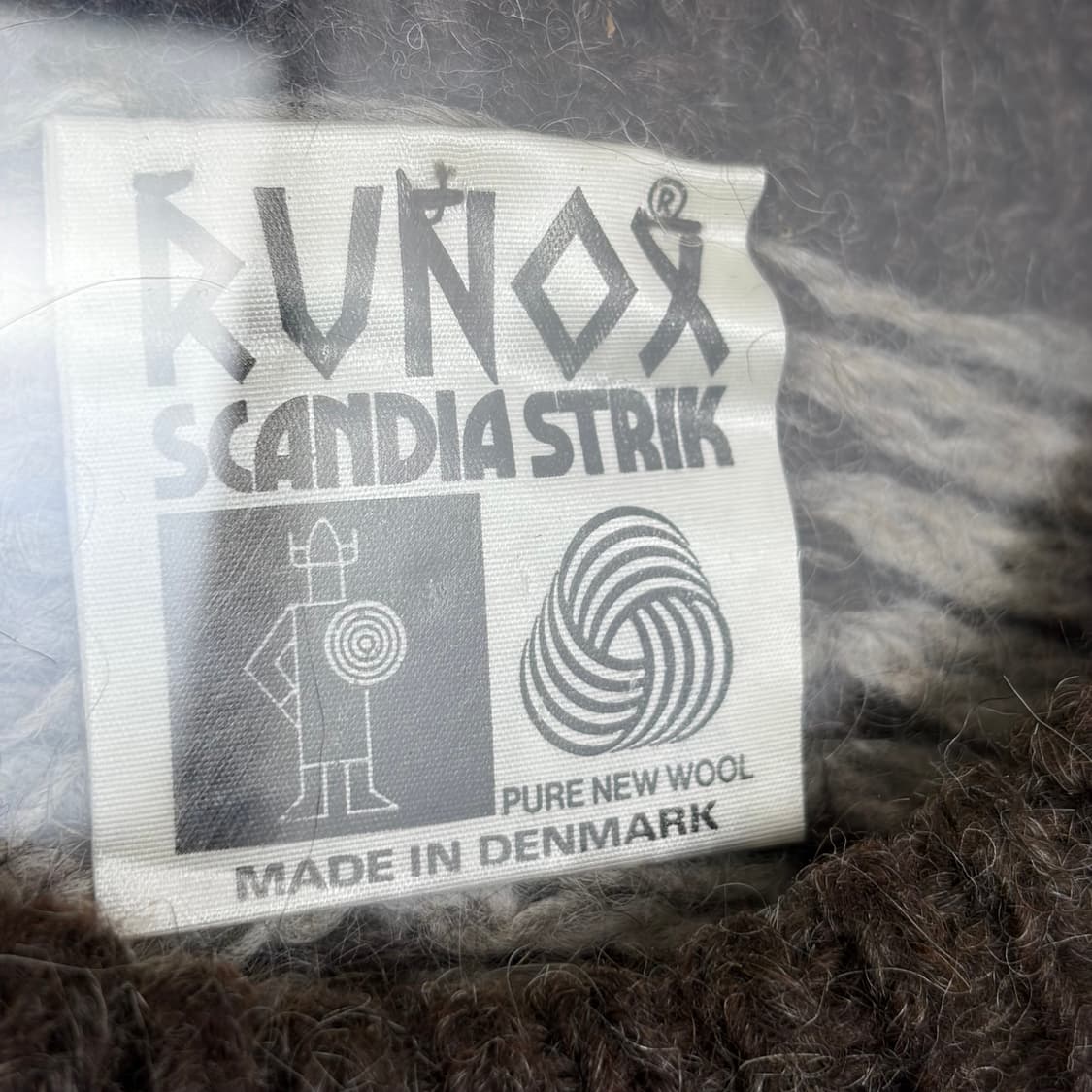 빈티지 노르딕 패턴 니트 티셔츠 상품이미지3