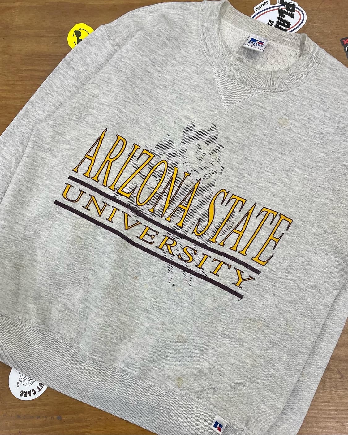 S~M) 90s 러셀 애슬레틱 애리조나 스테이트 맨투맨 상품이미지3