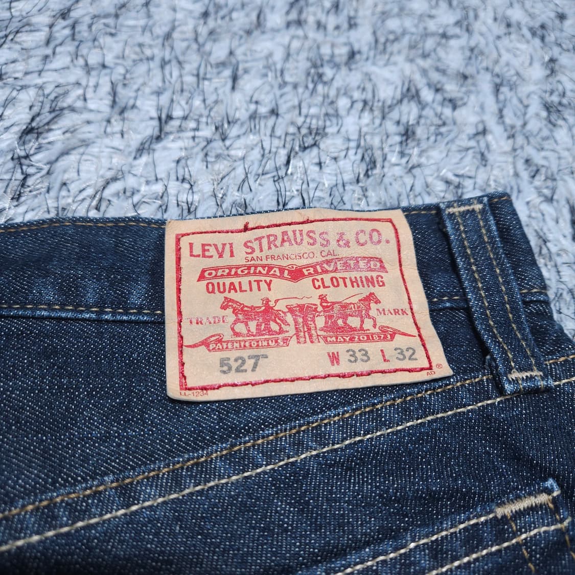 리바이스527) 33/32 남자 부츠컷청바지 / 왕눈이샵 상품이미지7