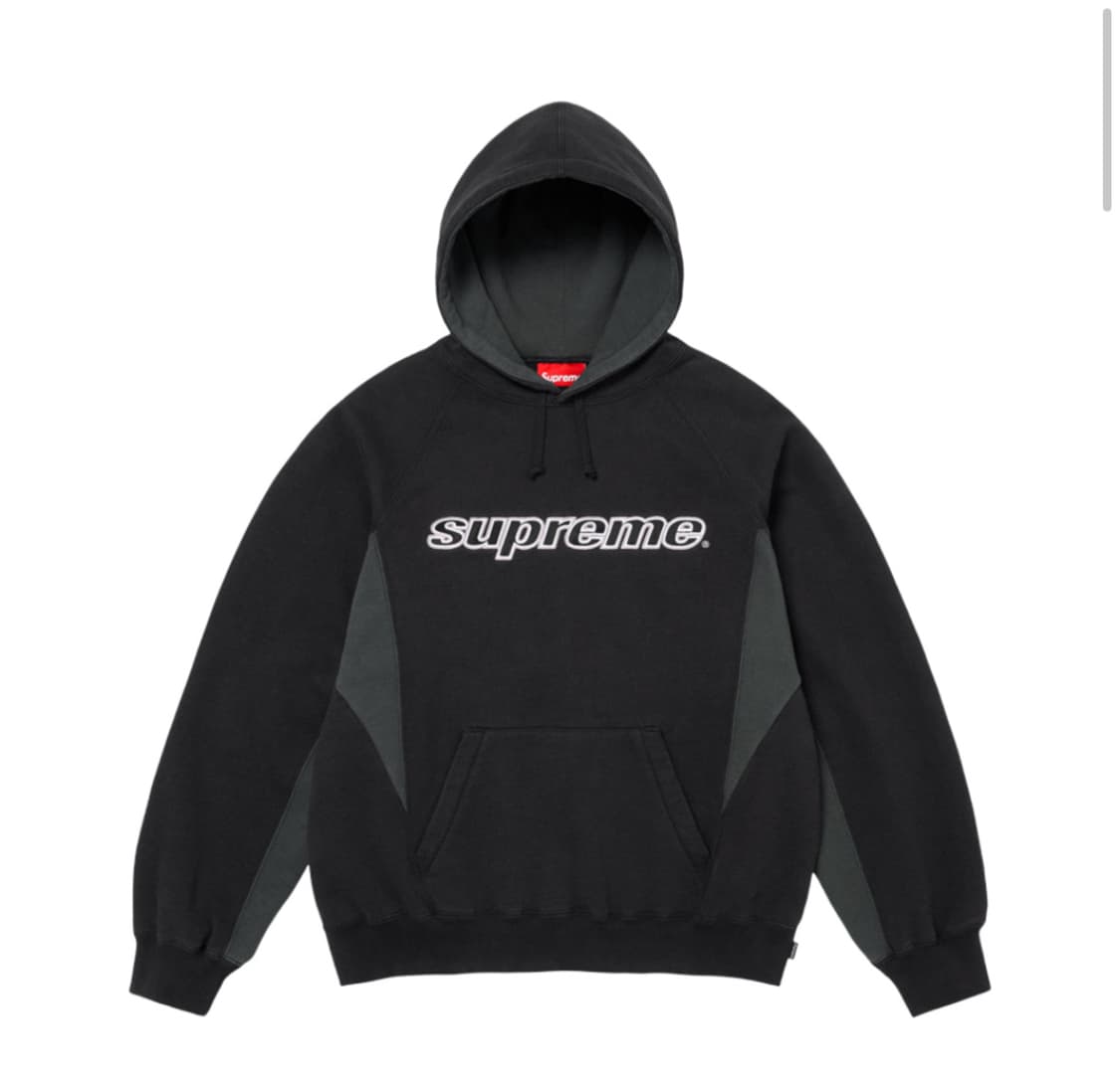 슈프림 디비전 후드 스웨트셔츠 블랙 - 24FW  상품이미지1