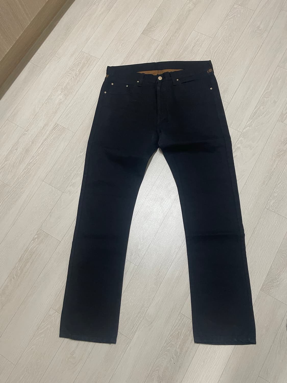 칼하트 네이버후드 블랙팬츠 상품이미지1