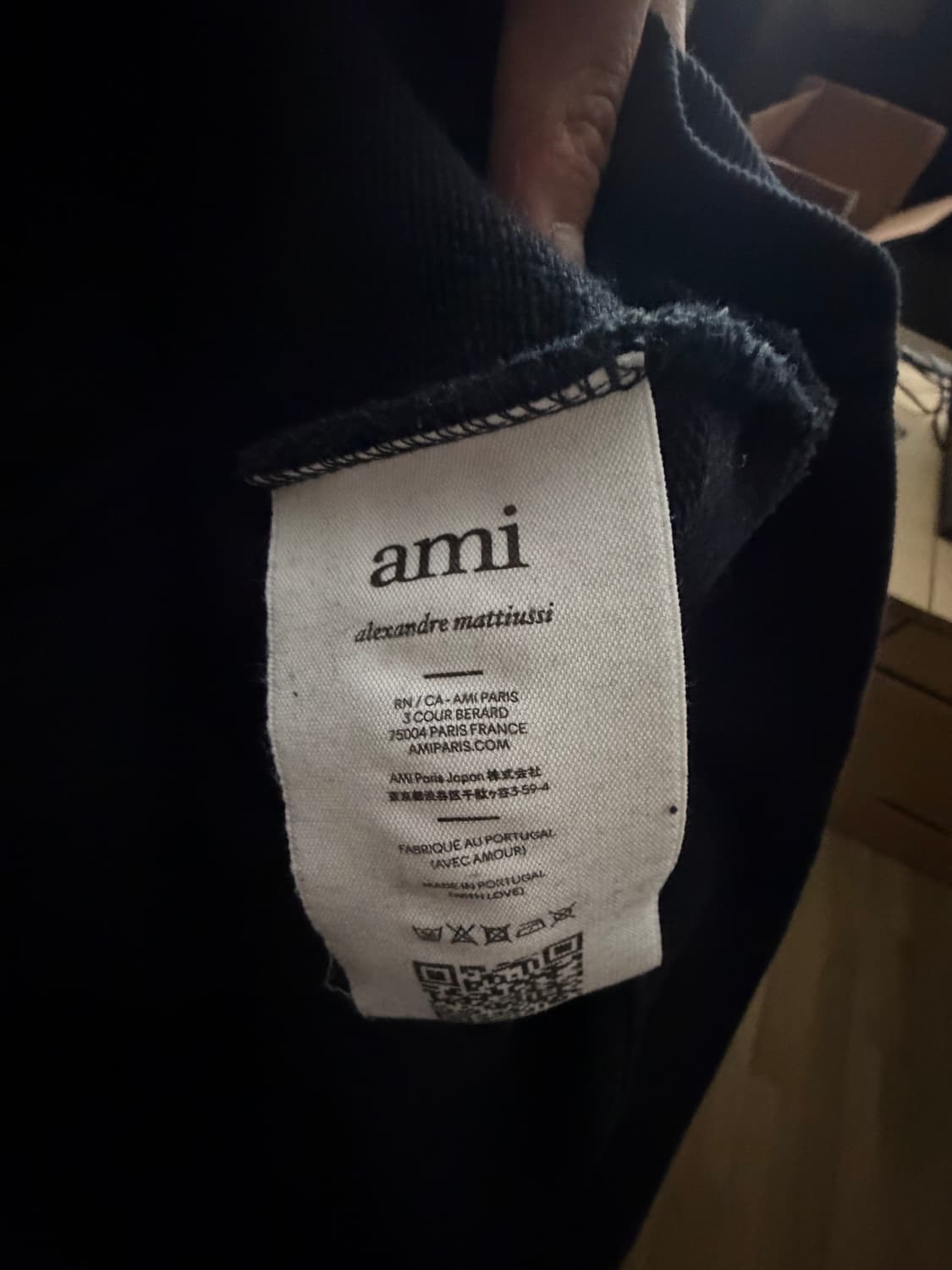 아미 빅로고 후드티 L 상품이미지8