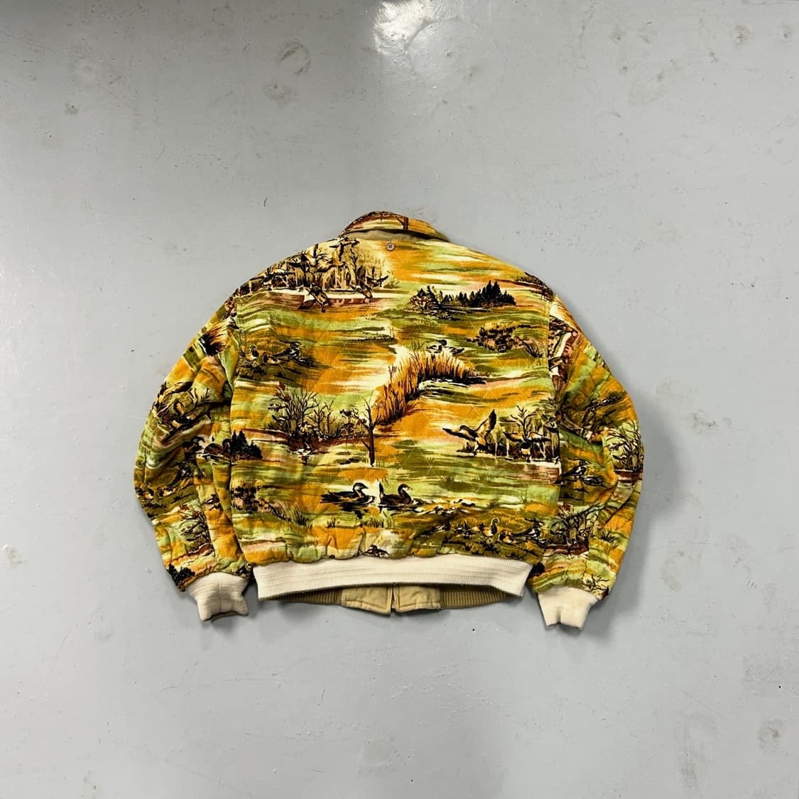 90s SUDBURY 리버시블 퀄팅 봄버자켓  상품이미지6