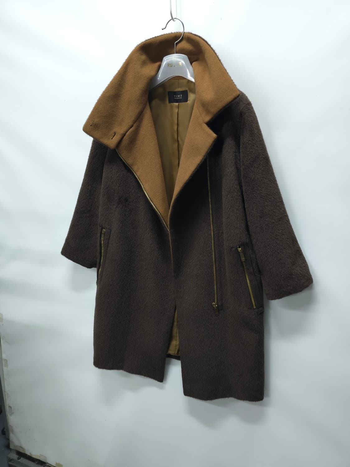 타임 여성 라마 울 코트 상품이미지4