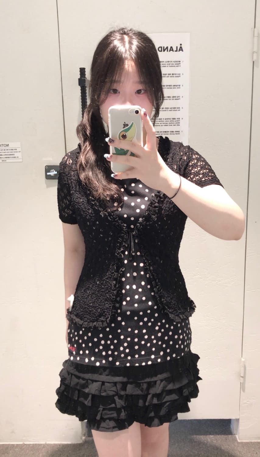 빈티지블랙도트니혼진 세트 모리 공겜 상품이미지1