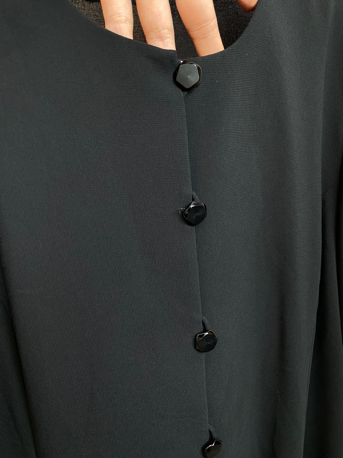 블랙 반팔 자켓(XL) 상품이미지6