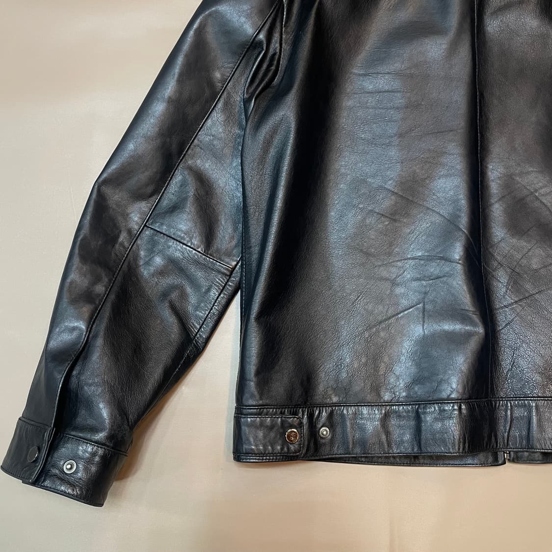 소프라니노) 양가죽 차이나카라 싱글자켓(100) 상품이미지4