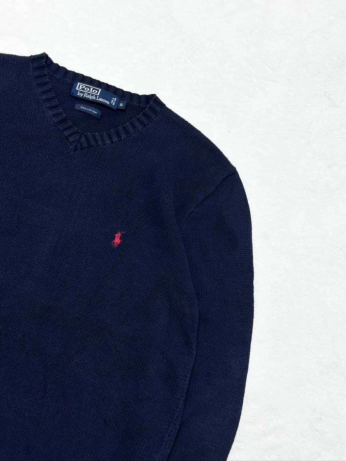 폴로 레드포니 네이비 브이넥니트 상품이미지5
