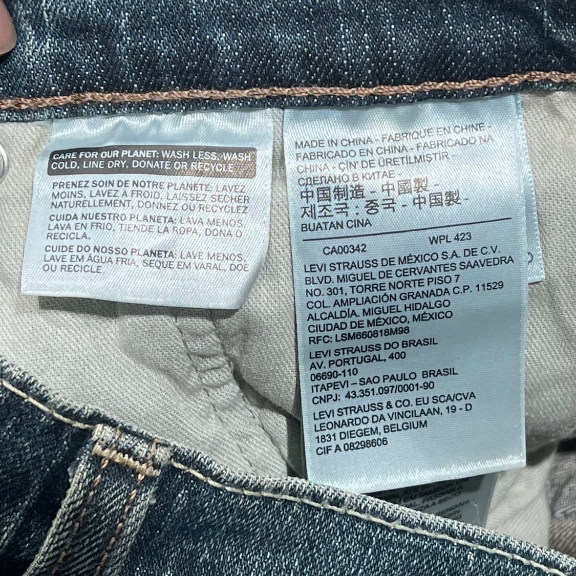 리바이스 505 데님팬츠 s10313 상품이미지6