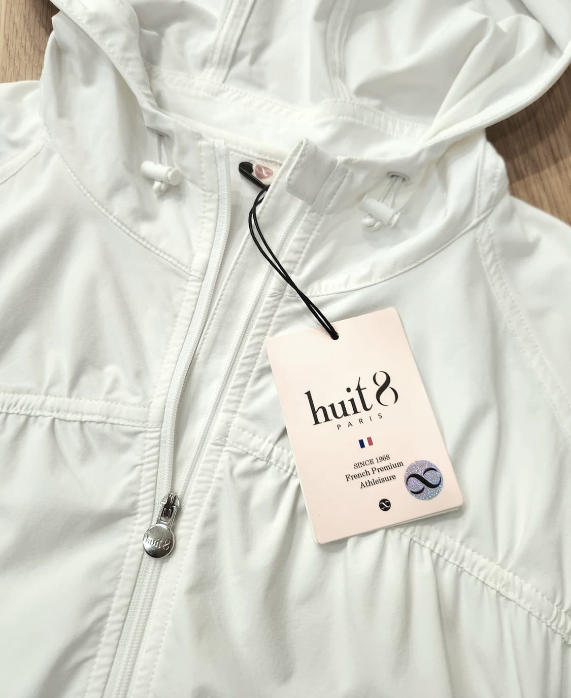 (새상품)위뜨8 셔링 후드 봄점퍼 상품이미지6