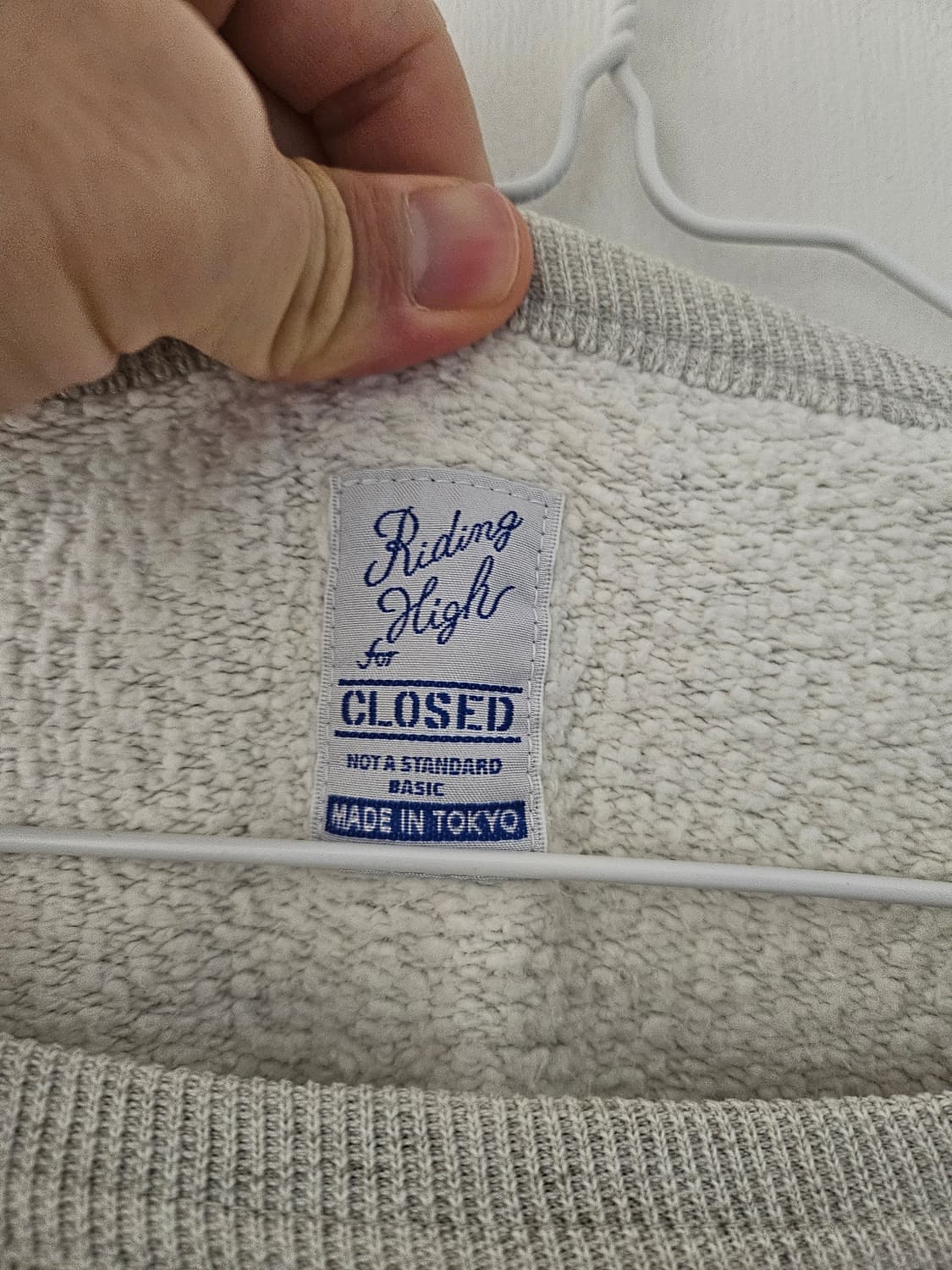 라이딩하이도쿄 x closed 스웻셔츠 상품이미지5