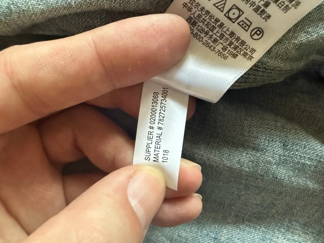 RRL 인디고 데님 워크 셔츠 상품이미지10