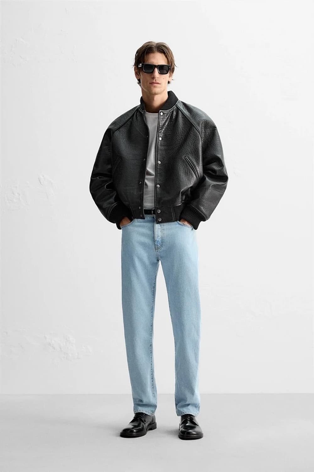 자라맨즈 90s 아카이브 100% LEATHER 자켓 상품이미지2