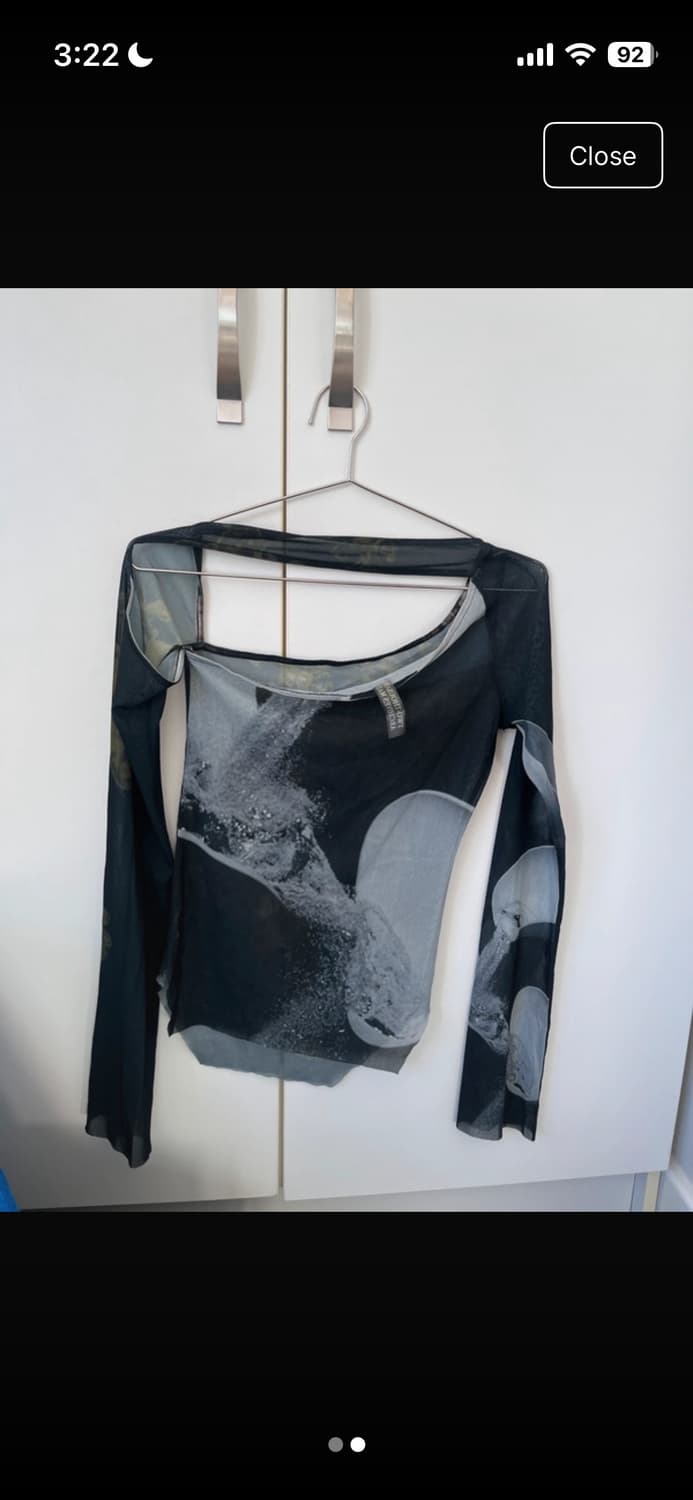 2000 아카이브 매쉬 시스루 탑 2000 archive 상품이미지2