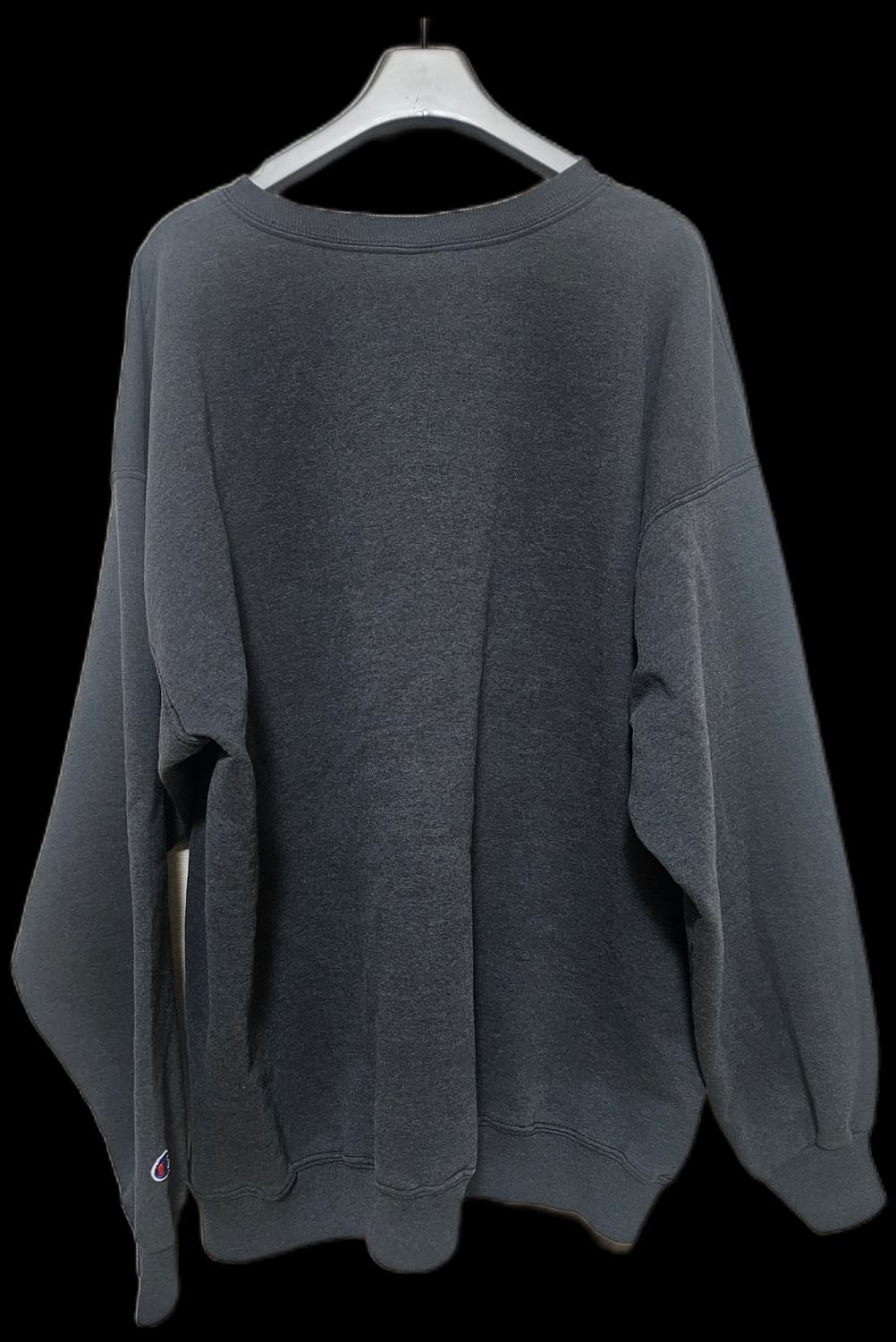 90s 빈티지 챔피온 스웻셔츠 블랙 페이딩 워싱 상품이미지3