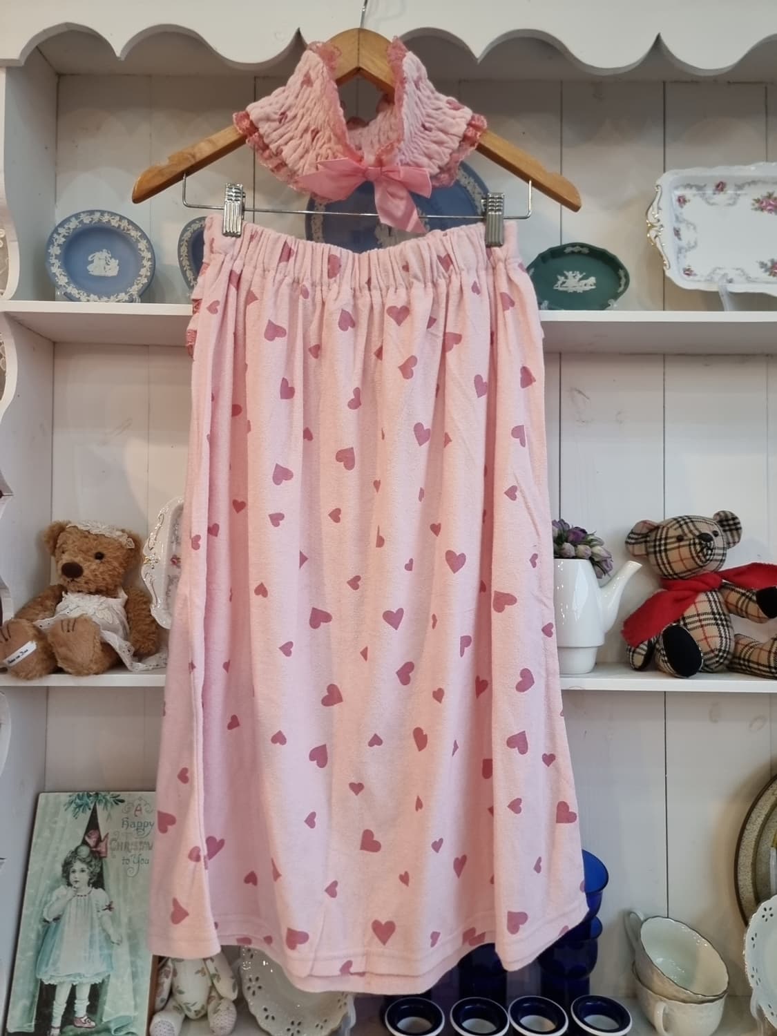 하트 러블리 바스스커트 & 헤어밴드 세트 상품이미지3