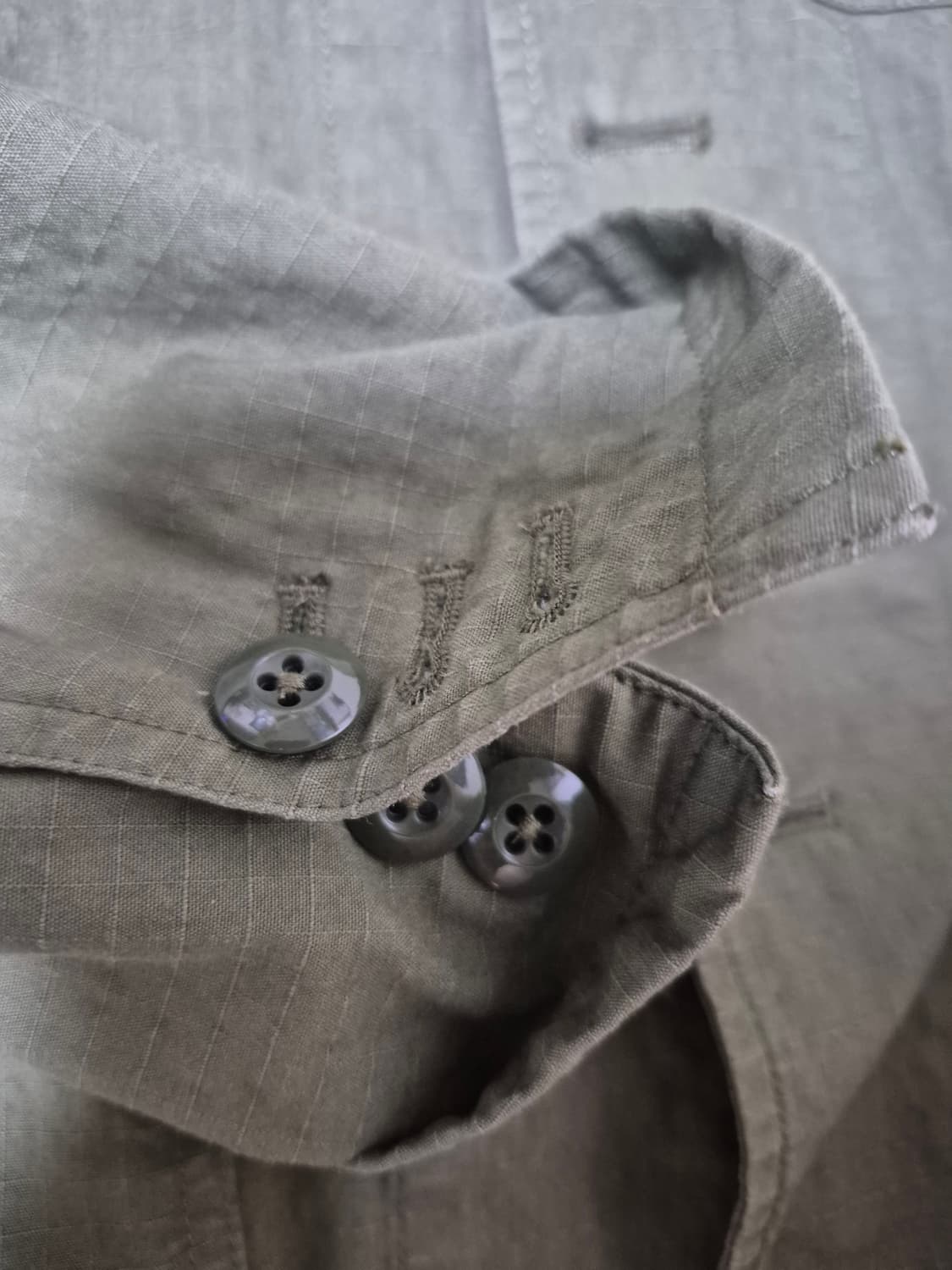 월레스앤반스 tessuti sondrio 밀리터리 블레이저 자켓 상품이미지4