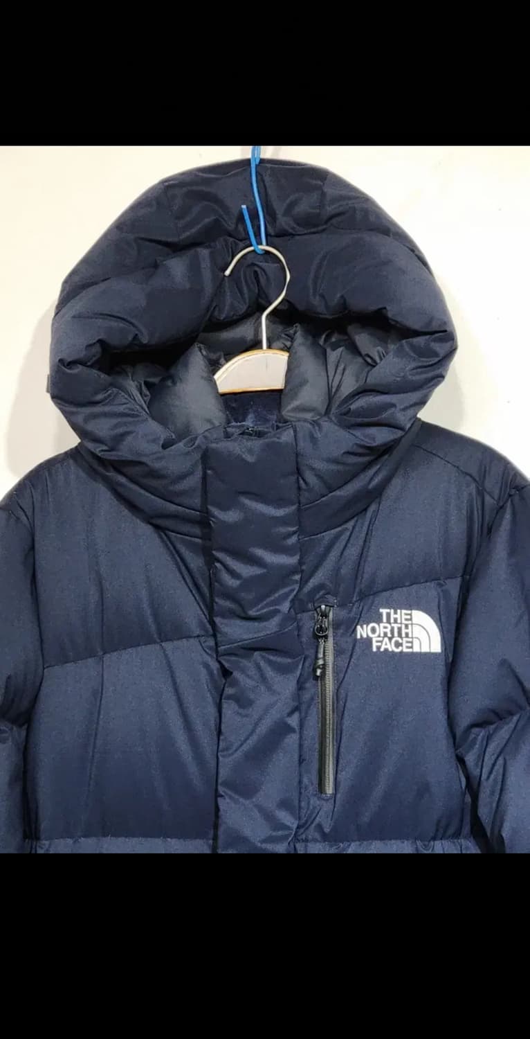 (S) 노스페이스 구스다운 롱패딩 점퍼 네이비 거위털 패딩코트  상품이미지2