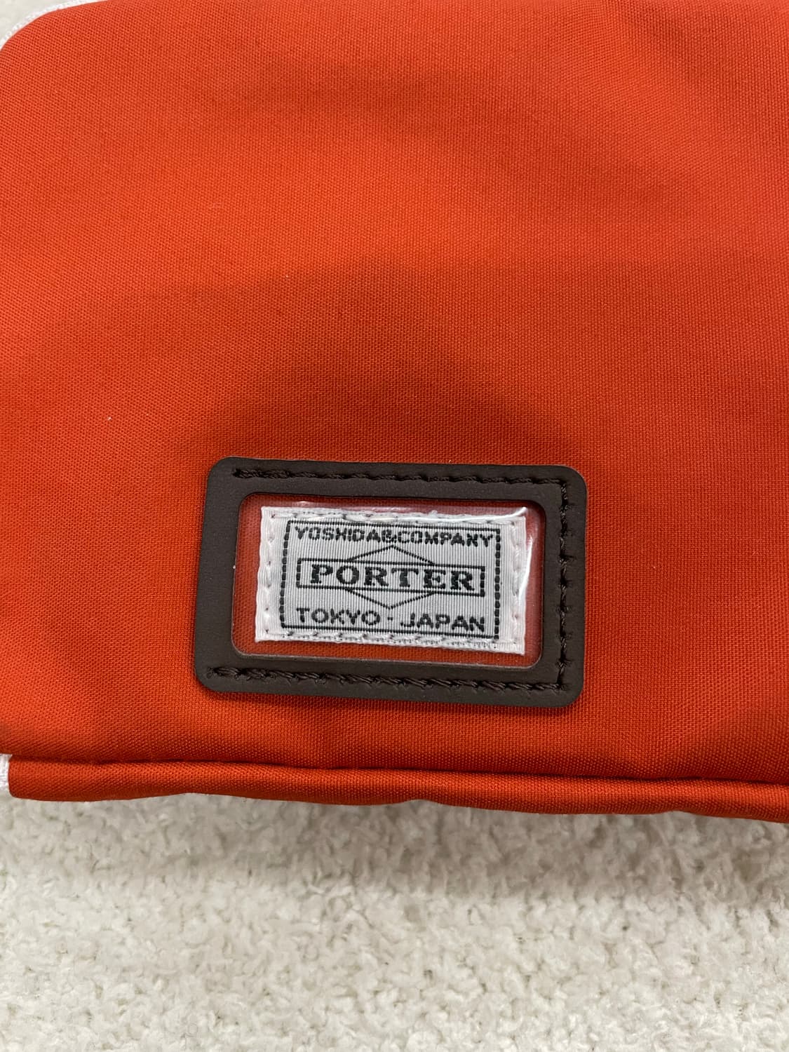 포터 카드및 동전 지갑 주황 porter 상품이미지4