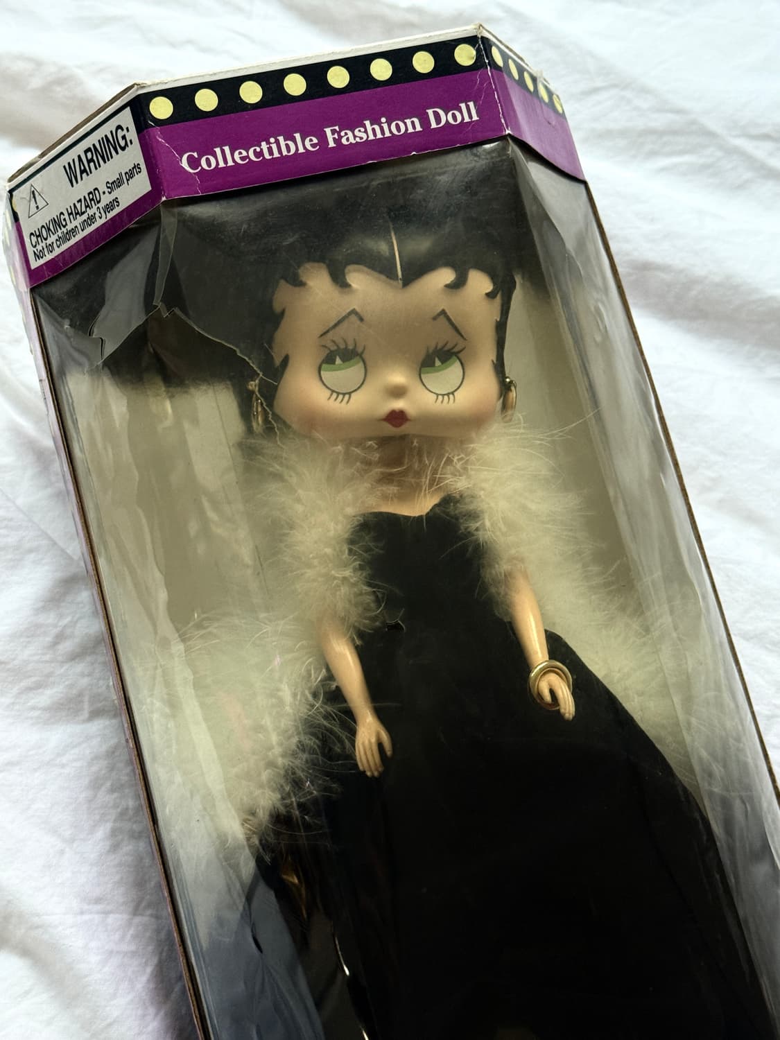 (빈티지) BETTY BOOP 베티붑 빈티지 인형 블랙드레스 피규어 상품이미지2