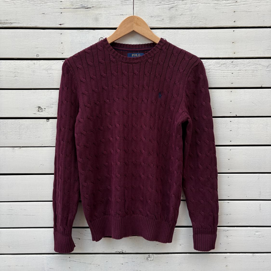Polo 폴로 케이블 꽈배기 니트 상품이미지1