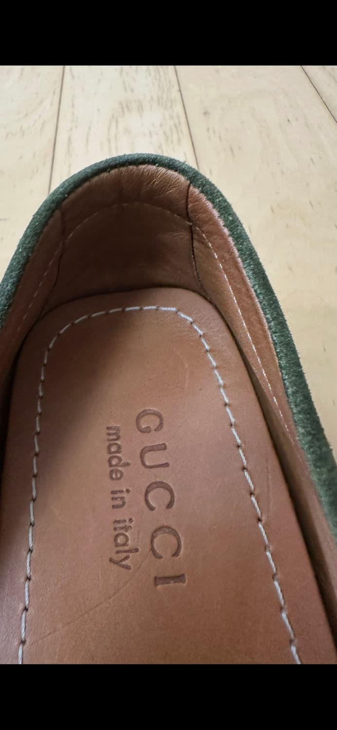 구찌 Gucci 스웨이드 뱀부 비트 로퍼 상품이미지7